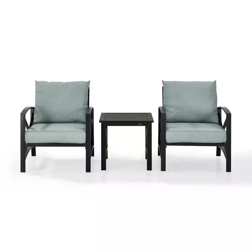 Kaplan 3-Piece Outdoor Metal Seating Set